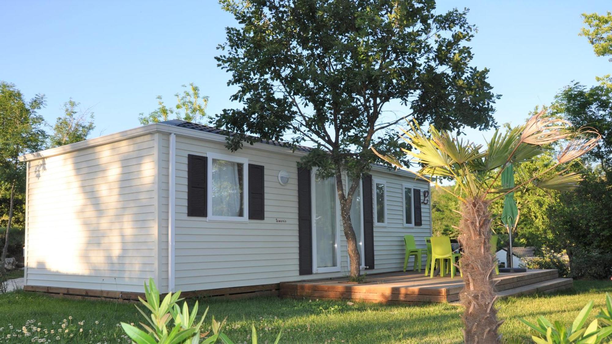 Camping La Digue Chauzon Quarto foto